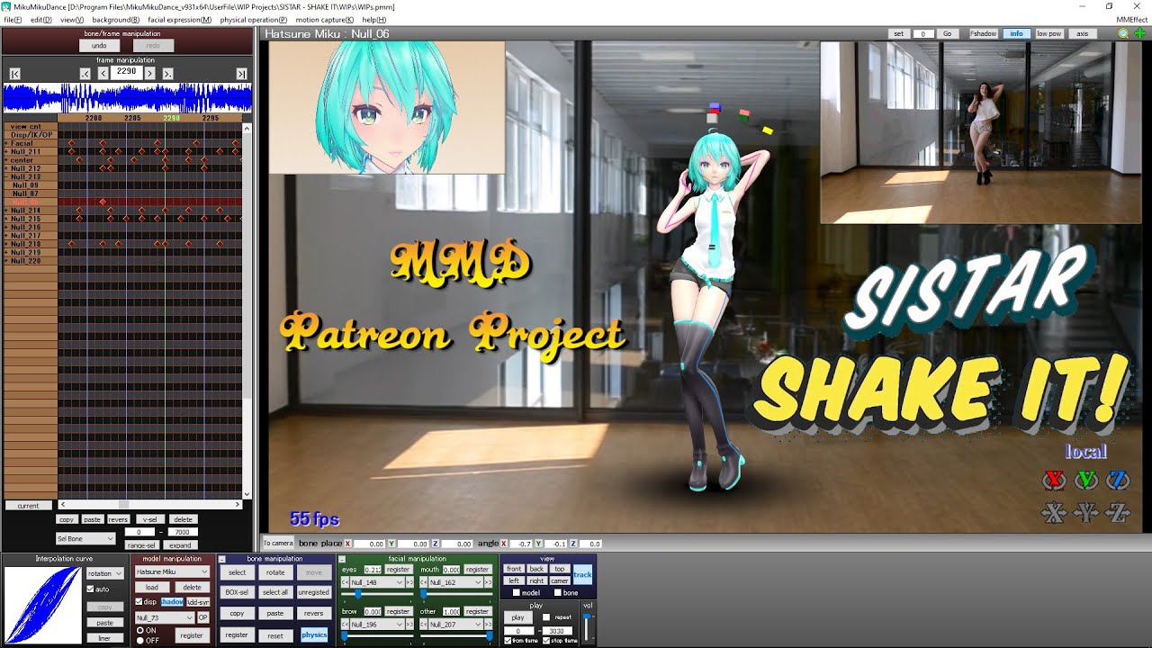MMD] SISTAR - SHAKE IT [WIP2] - YouTube