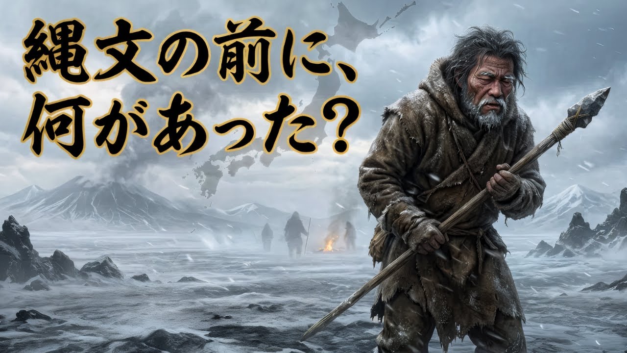 日本史 寝落ち 🌙 3万年前に人口数百人!? 氷河期で判明した驚愕の真実