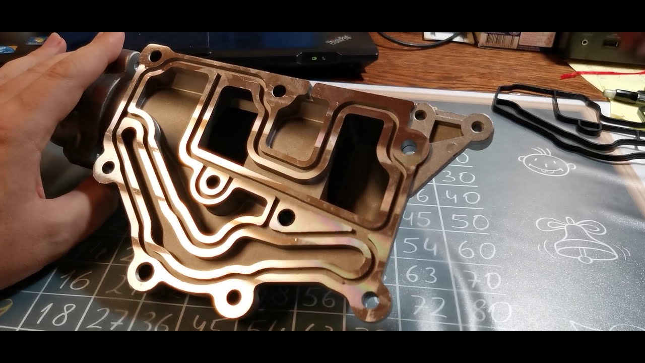 Рено Сценик 2, китайский силуминовый корпус термостата. Renault Scenic2.