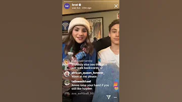 Annie admits she STILL likes Hayden on live!!