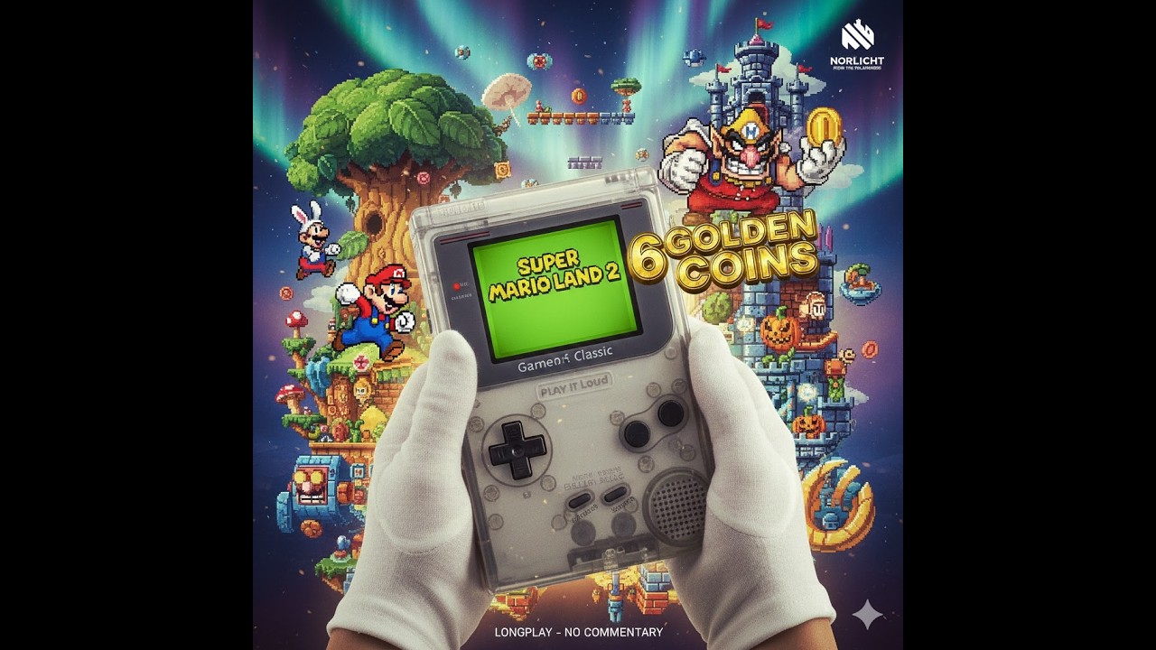 Super Mario Land 2: 6 Golden Coins (GB) – Teil 3: Macro Zone, Space Zone & Finale! [2560x1440] 🐜🚀👑