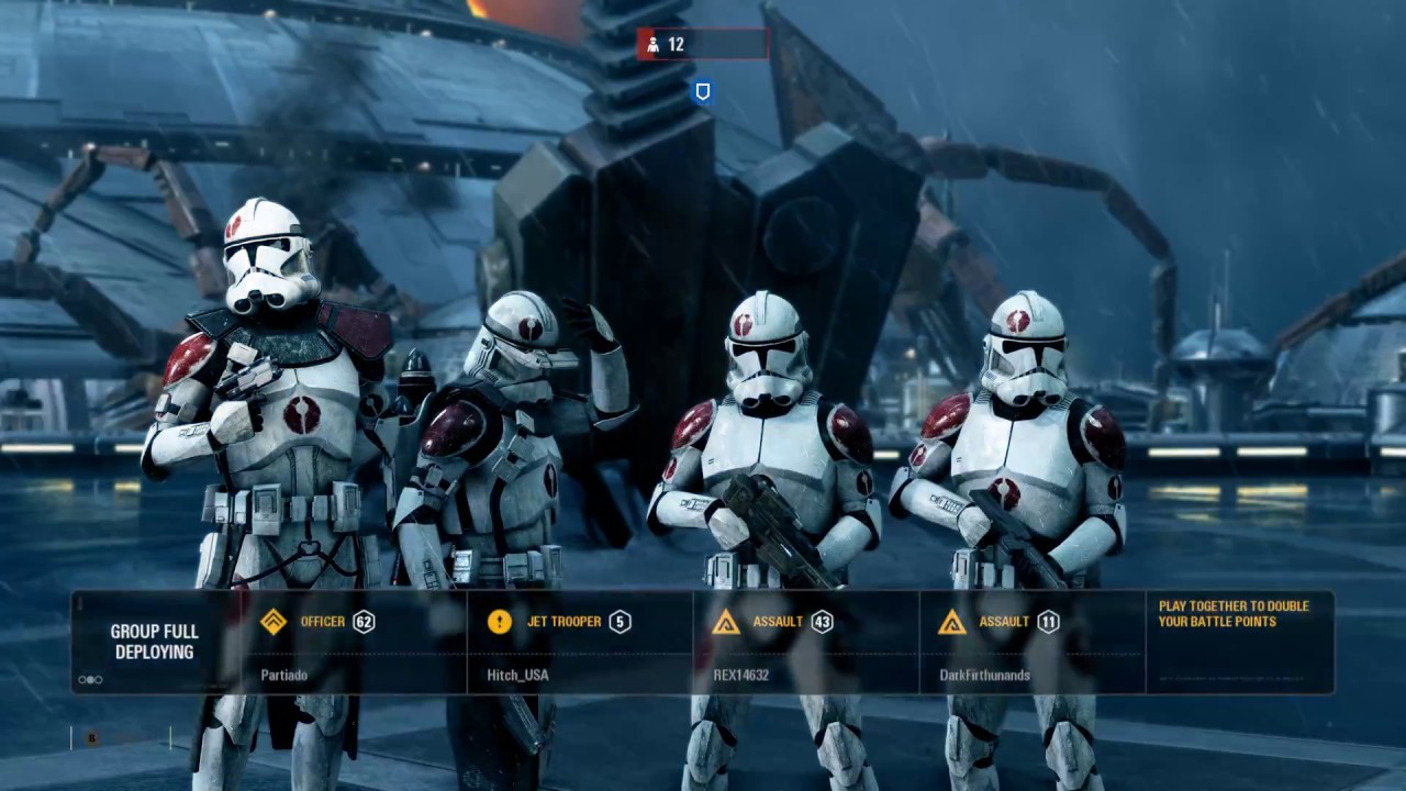91st Recon Corp Defend Kamino - Star Wars Battlefront 2.