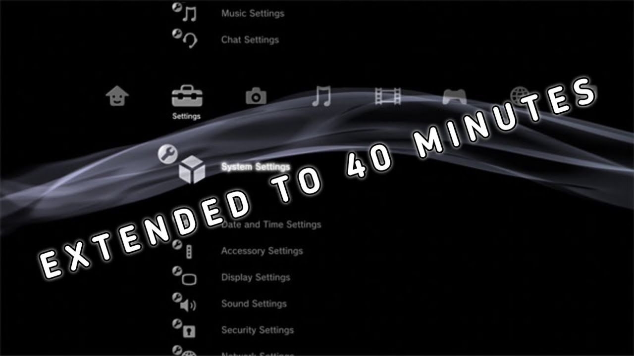 PlayStation 3 Startup Sound Extended to 40 Minutes YouTube