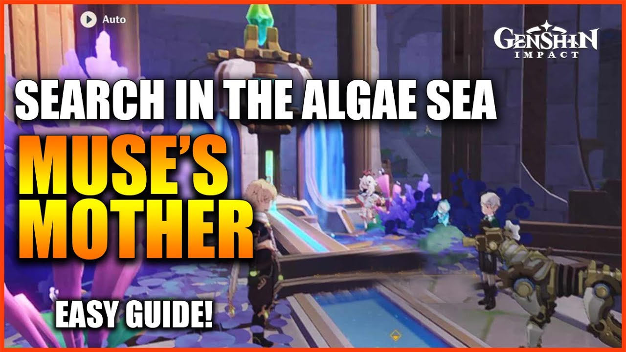 Muse's Mother | Search in the Algae Sea | Genshin Impact