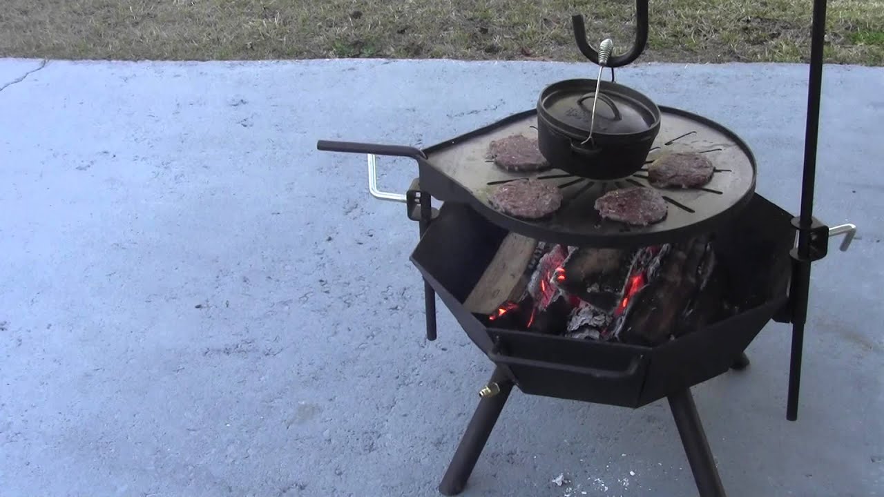 Pappy's Campfire Cooker YouTube