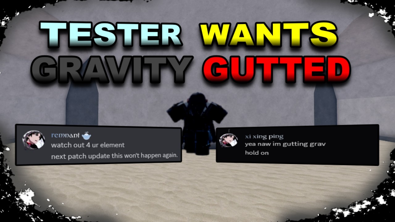 Gravity is getting gutted? | Peroxide [ROBLOX]