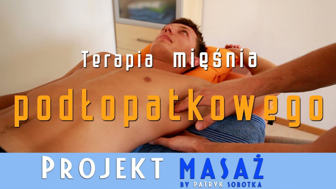 Projekt Masaż - terapia mięśnia PODŁOPATKOWEGO