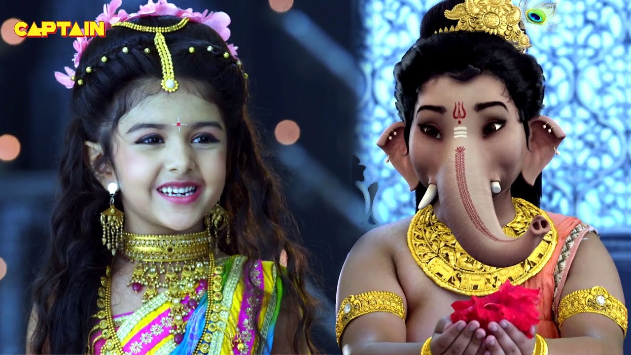 भंडासुर की पुत्री रश्मि प्रभा ने जब बाल गणेश जी की सहायता || विघ्नहर्ता गणेश भाग.554