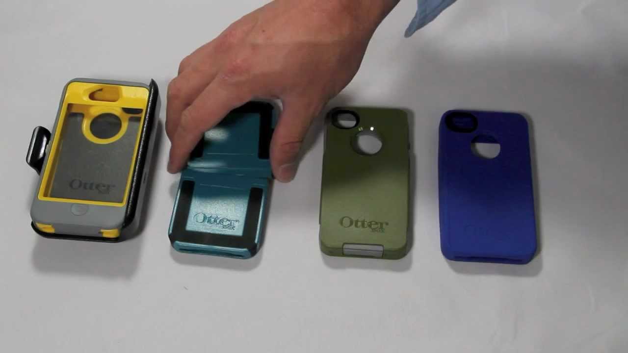 All 4 new OtterBox Cases for the iPhone 4S Review