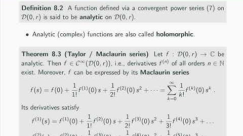 Linear System Theory - 08 Functions of a square matrix