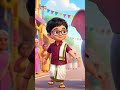 யானை யானை அழகர் யானை (Yaanai Yaanai Azhagar Yaanai)| Tamil Elephant Nursery Rhymes for Kids | Shorts