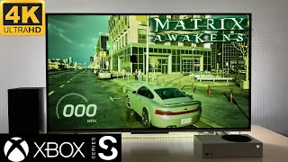 The Matrix Awakens Gameplay - Xbox Series S (4K TV)