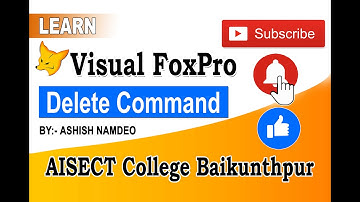 FoxPro Delete Command