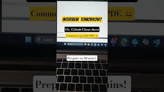 Git and GitHub interview preparation.Prepare in 30 mins. #codinginterview #techinterviews #git