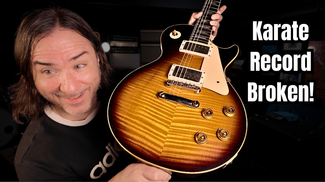 Распаковка №16 - Я побил рекорд по карате! Распаковка этих гитар Gibson Custom Shop Les Paul 🤯