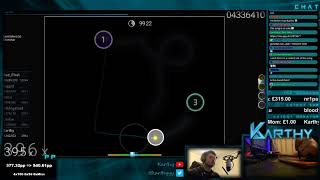 [Live] Karthy | Seiryu - AO-Infinity [Infinity] 1st +HD FC 98.92% {#1 💖 FC} - osu!