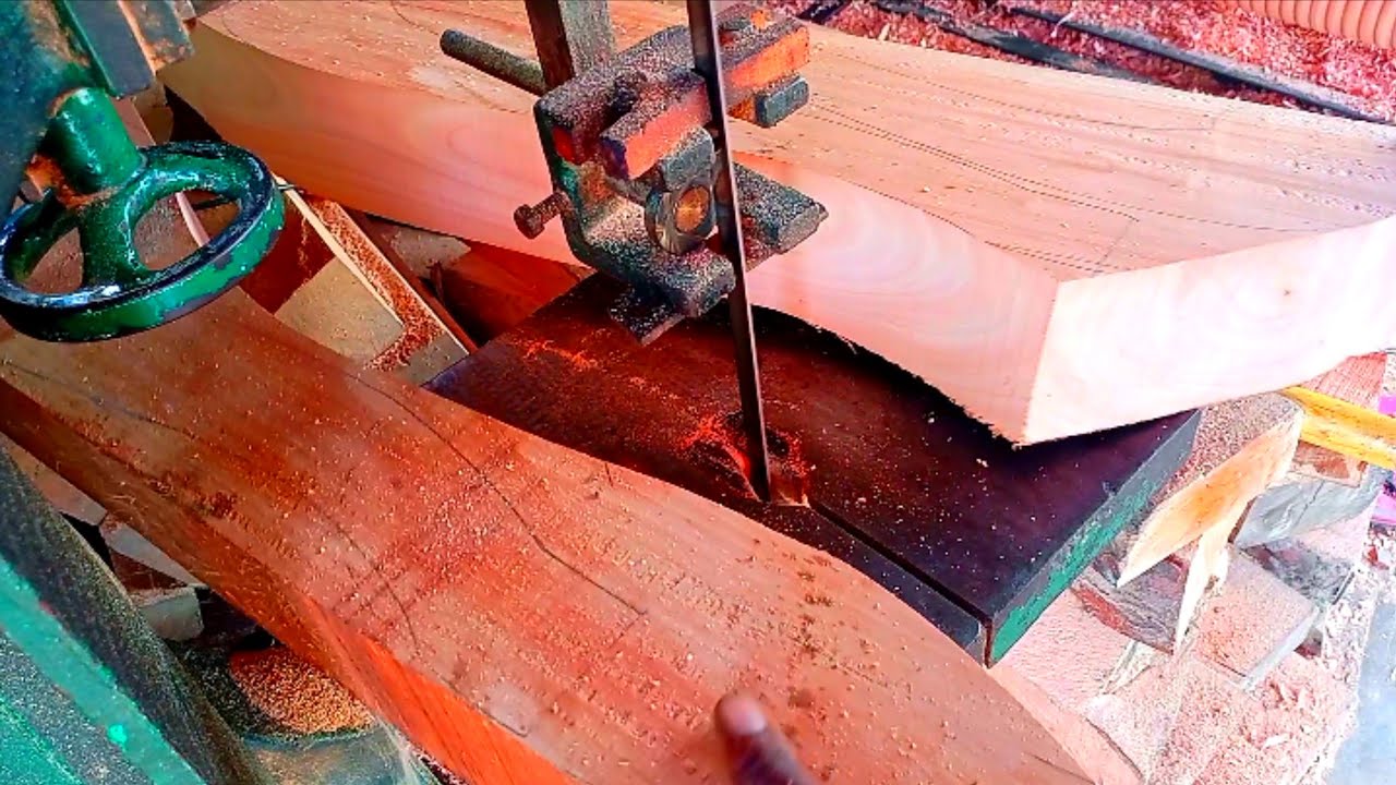 Amazing wood cutting process ~ Wood work every day