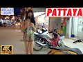 Pattaya 4K Walk, Full Lockdown, Walking Street, Beach Road, Soi Buakhao, Soi Diamond