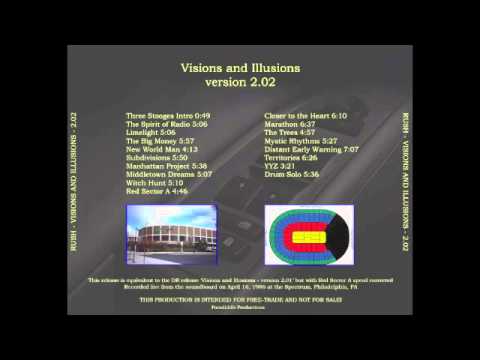Rush – Visions & Illusions – 2 x CDr (Unofficial Release