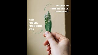 Chef Filippo’s Fried Sage Recipe