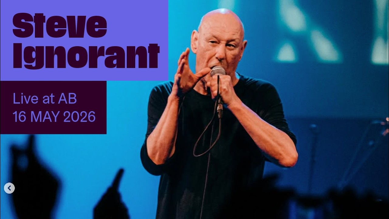 Steve Ignorant plays 'Crass - Feeding of The 5000' Live at AB