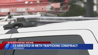 13 Owensboro based suspects indicted in federal meth trafficking conspiracy