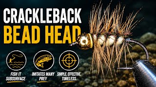 You're Tying These Wrong.. Try This Instead. (Crackleback fly tying tutorial)