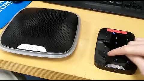 AJAX Systems - StreetSiren LED indication