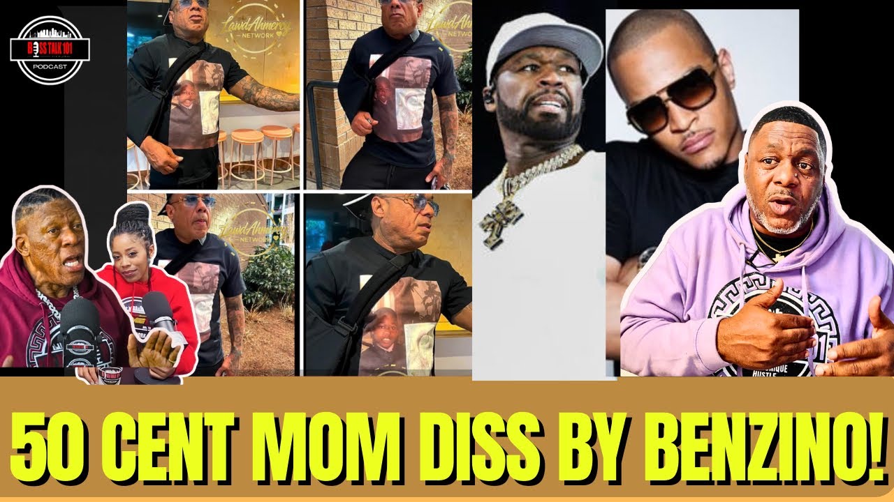 Benzino Respond To 50 Cent Puttin His D3AD Mom On His Shirt! You Run From T.I.!