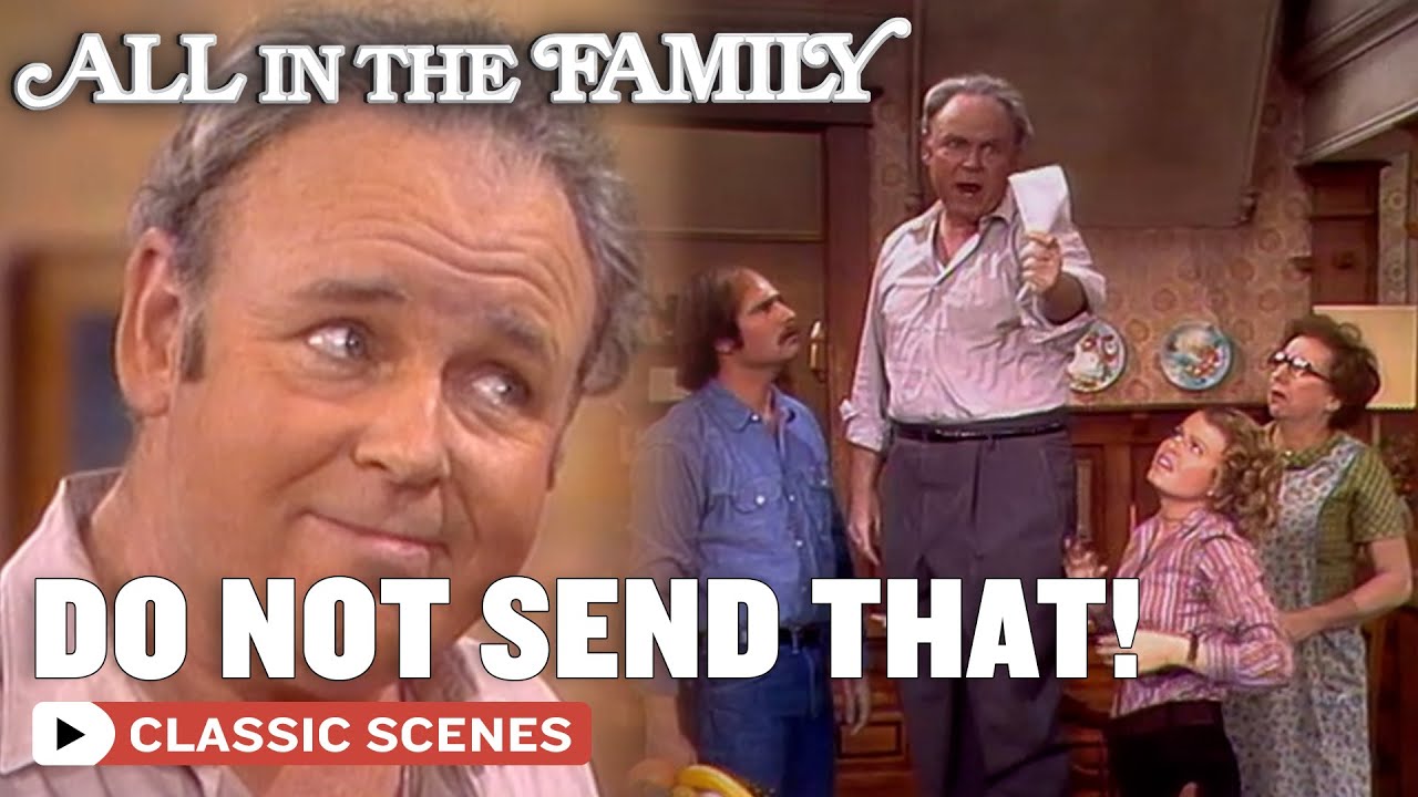 Mike Writes A Letter to Nixon | All In The Family