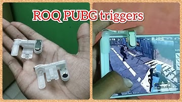 ROQ PUBG AIM AND SHOOT TRIGGER...UNBOXING AND HANDS ON REVIEW...