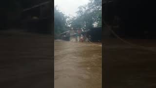 DETIK DETIK PENYELAMATAN SEORANG NENEK YG TERJEBAK BANJIR BANDANG.