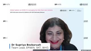 EPI-WIN: Global Update on COVID-19: managing the risks from new variants (English)