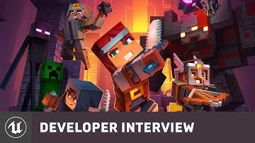 Minecraft Dungeons by Mojang | E3 2019 Developer Interview | Unreal Engine