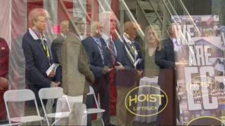 Governor Mike Pence Speaks on Behalf of Hoist Liftruck's Move to Indiana