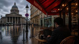 Rainy Paris Jazz ☕ Deep Focus Coding Session (2 Hours)