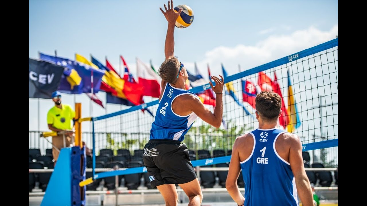 CEV U18 Beach Volleyball Championship 2022 COURT 1 YouTube
