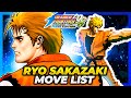 Ryo sakazaki move list  the king of fighters 98 ultimate match final edition kof98