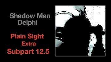Delphi Murders Shadow Man 12.5 Extra      *The Reverse Image*