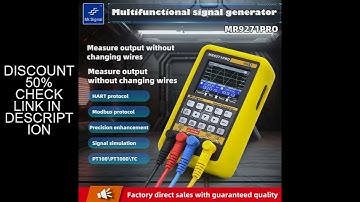 HART & MODBUS Signal Generator with Integrated Paperless Recorder, Multi-Signal Compatibility, and P