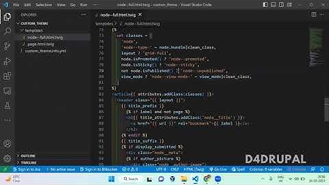 PreProcess Function in Drupal 9, Drupal 10 | D4Drupal