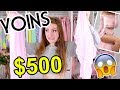 HUGE $500 YOINS CLOTHING HAUL AND TRY ON!!! Is it legit?!