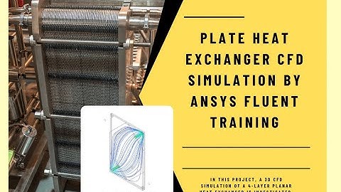 Heat Exchanger  (Beginner): Plate Heat Exchanger CFD Simulation