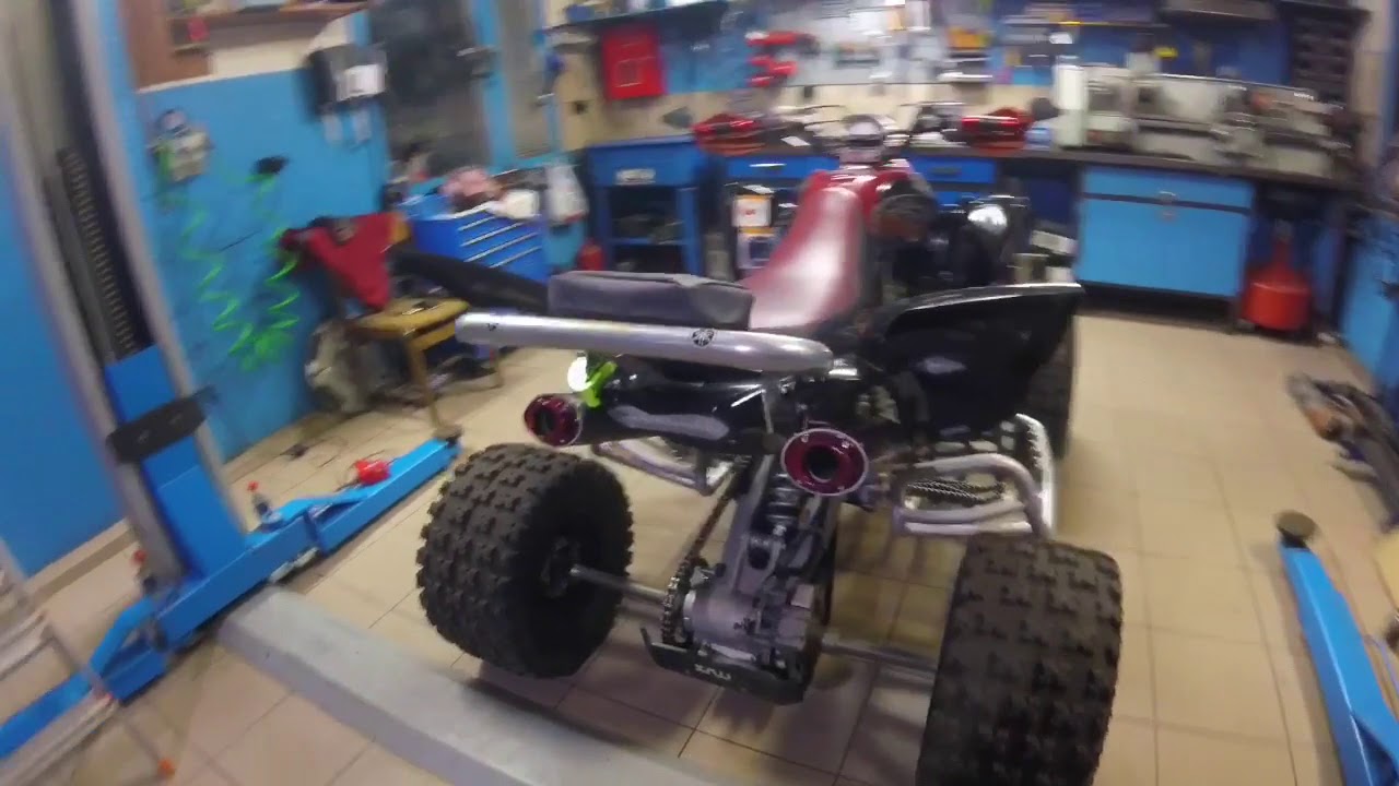 Yamaha Raptor 700 Big Gun Evo R Duals YouTube