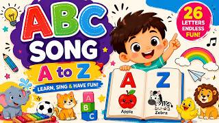 ABC Song A to Z for Kids 🎵 | Learn the Alphabet with Animals, Objects & Fun | Preschool Learning screenshot 3
