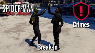 Break-In (Crimes) Spider-Man Miles Morales FULL GAME Walkthrough