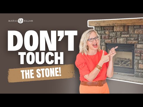 3 Best Ways To Decorate Around An Earthy Fireplace (Without Replacing It!)