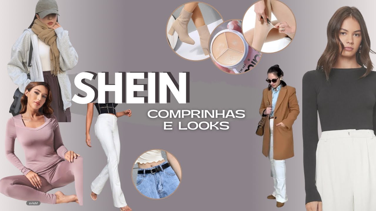 Abrindo comprinhas e montando looks SHEIN! A MELHOR CALÇA e a BOTA mais LINDA da vida 😍😱