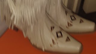 Coregoddess Y Cowgirl Boots And Dancing Flashing Skirt Up & Legs Playful