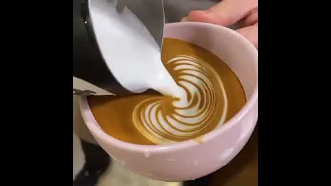 Latte Art Rosetta